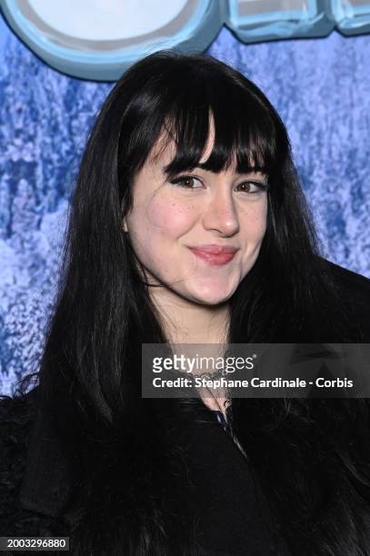 Emma Greset attends the "Chien Et chat" Premiere at Cinema UGC Normandie on February 11, 2024 in Paris, France.