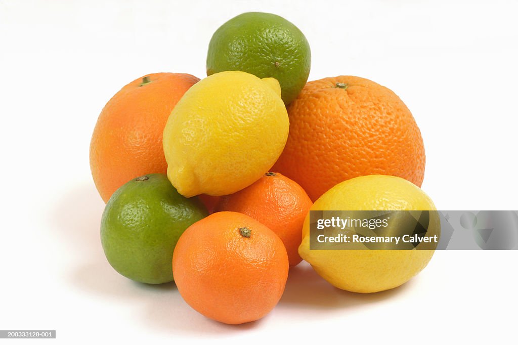 Oranges, lemons, limes and satsumas