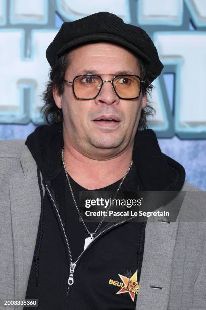 Paco Boisson attends the "Chien Et chat" Premiere at Cinema UGC Normandie on February 11, 2024 in Paris, France.