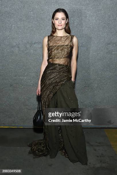 Louisa Jacobson attends the Jason Wu fashion show during New York Fashion Week: The Shows on February 11, 2024 in New York City.