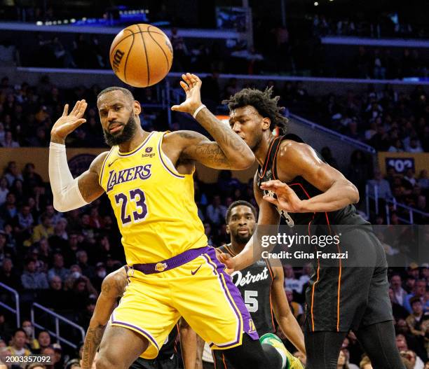 Los angeles ca los angeles lakers forward lebron james is fouled by detroit pistons center Los angeles ca los angeles lakers forward lebron james is fouled by detroit pistons center