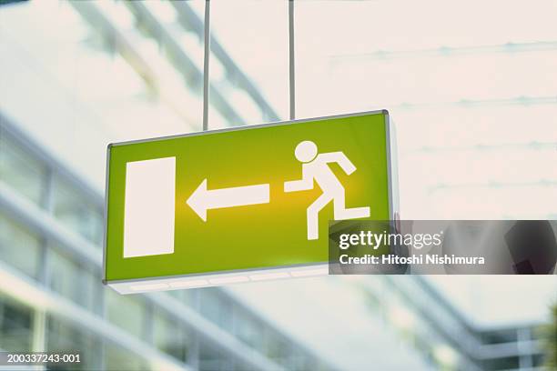 pedestrian crossing sign, low angle view - way out sign stock pictures, royalty-free photos & images