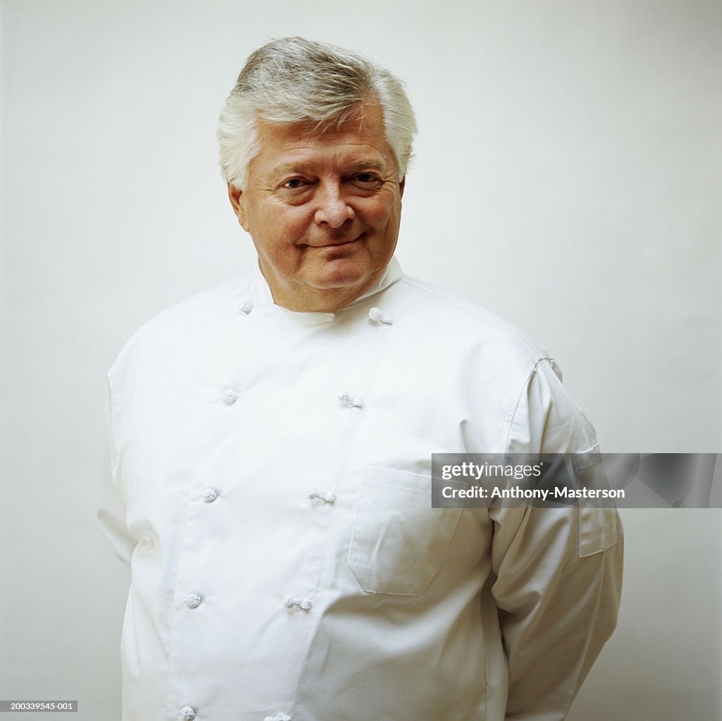 Chef in uniform, portrait