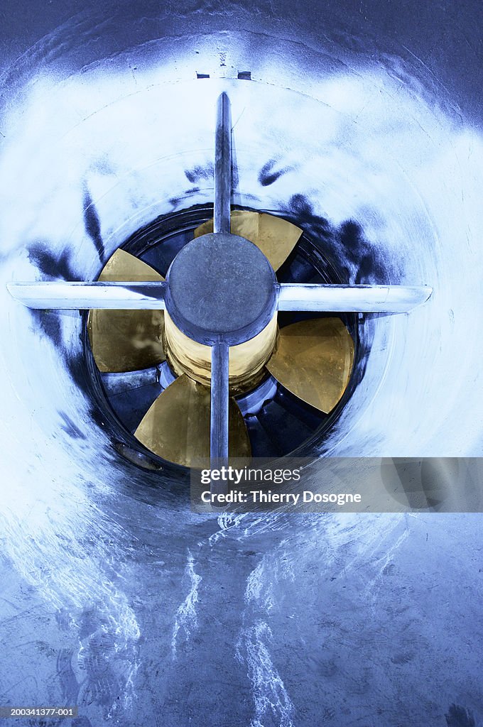 Propeller in hydro-electric power station