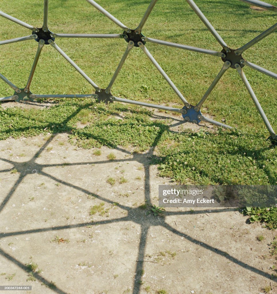 Children's climbing structure, detail