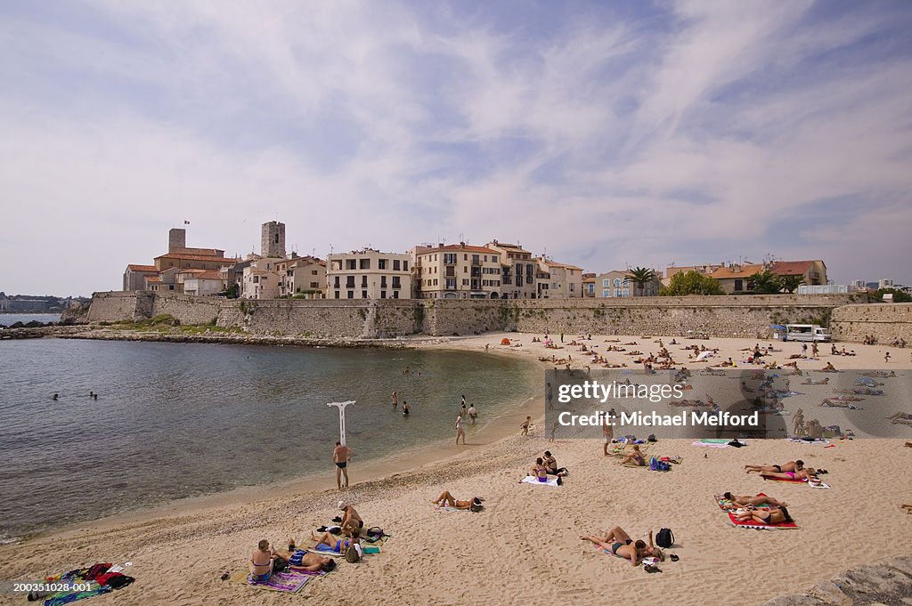 People on beach