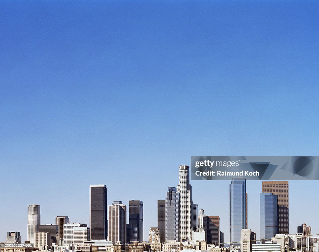 USA, California, Los Angeles skyline