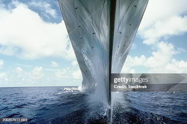 uss missouri (bb-63) battleship - militair schip stockfoto's en -beelden