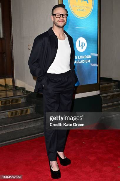 Kevin Clifton attends the WhatsOnStage Awards 2024 at the London Palladium on February 11, 2024 in London, England.