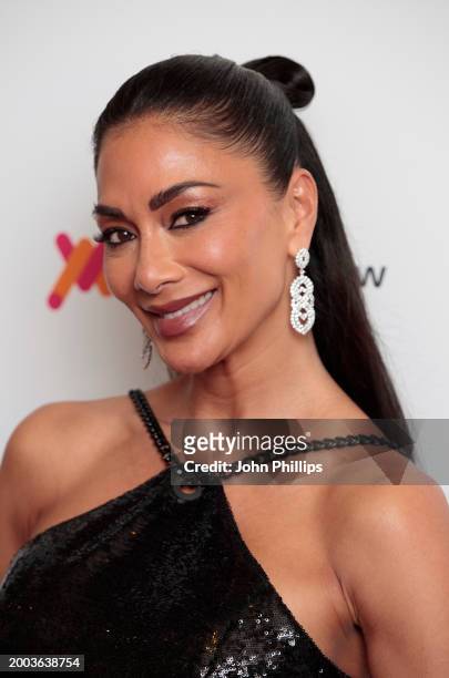 Nicole Scherzinger seen during the WhatsOnStage Awards 2024 Winners Room at the London Palladium on February 11, 2024 in London, England.