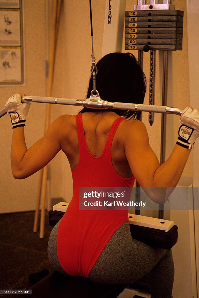 Female weight-lifter