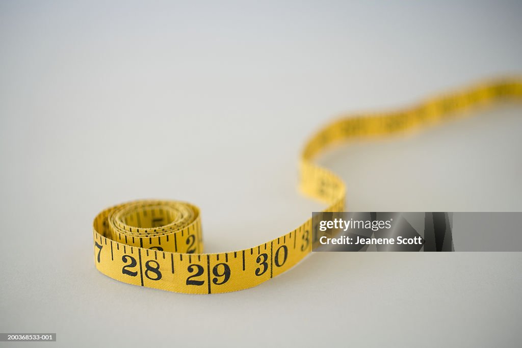 Measuring tape, close up (soft focus)