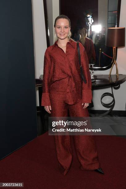 Sonja Gerhardt attends the Pre-Berlinale Dinner ahead of the 74th Berlinale International Film Festival Berlin at Grace Hotel Zoo on February 14,...