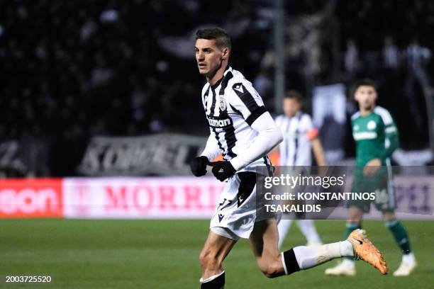 Kiril Despodov during the football match PAOK - Panathinaikos for the semi-finals of the Greek Cup at Toumpa Stadium, Thessaloniki, Greece on...