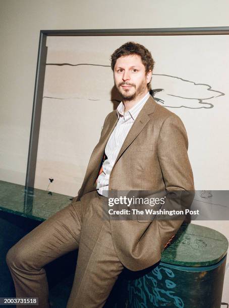 Portraits of Michael Cera at the Park Lane Hotel during a press junket for Season 2 of Life & Beth, a show on Hulu. NEW YORK, NYPortraits of Michael...