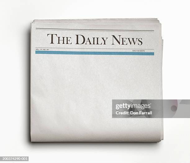 newspaper - in the news stockfoto's en -beelden