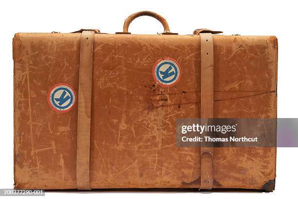 suitcase - strap stock pictures, royalty-free photos & images