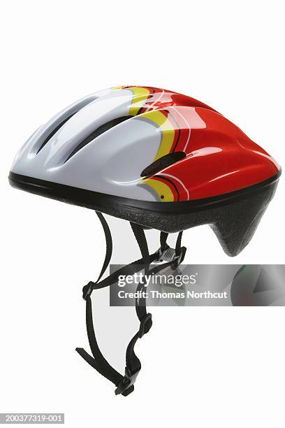 cycling helmet - cycling helmet stock pictures, royalty-free photos & images