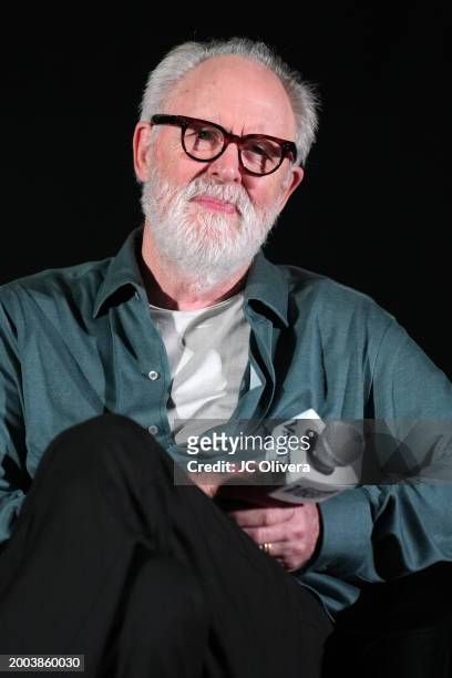 John Lithgow seen onstage during Variety Artisans Screening Series presentation of "Killers Of The Flower Moon" at TCL Chinese Theatre on February...