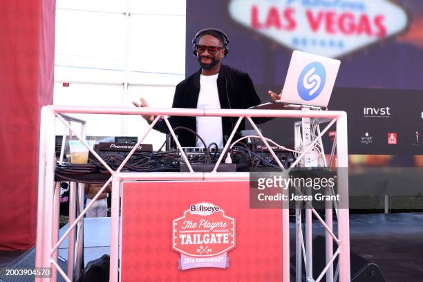 Irie performs during The Players Tailgate hosted by Bobby Flay presented by Bullseye Event Group for Super 58 on February 11, 2024 in Las Vegas,...