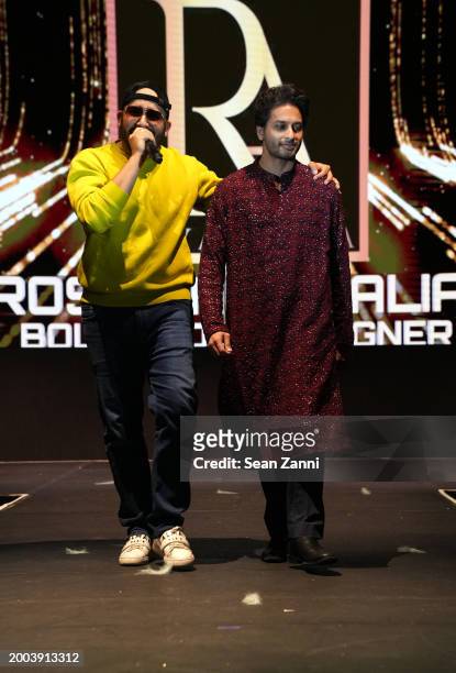 Ali Quli Mirza performs at Rosy Ahluwalia during Mydream New York Fashion Week at Hard Rock Hotel New York on February 11, 2024 in New York City.