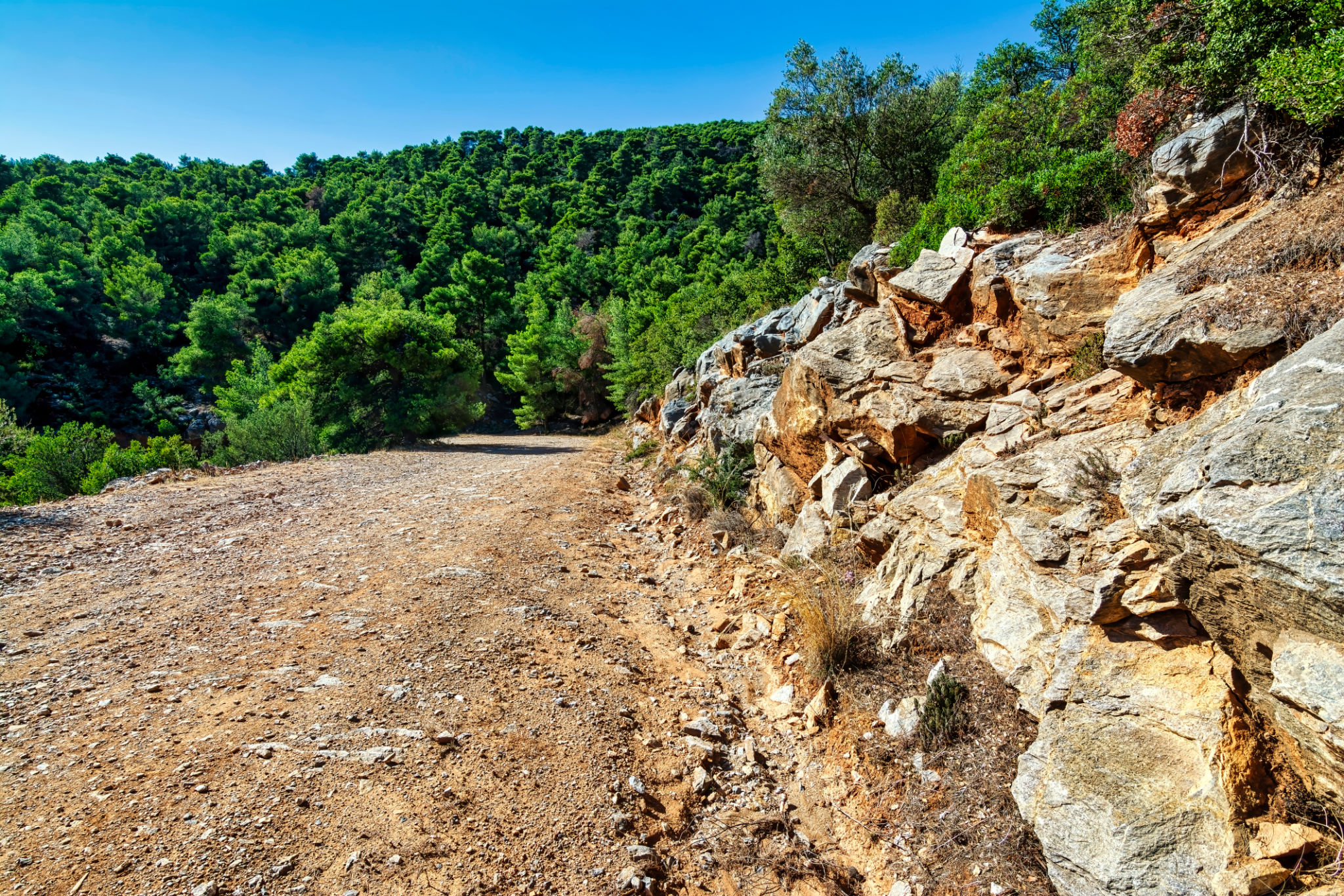 hiking trail Greece