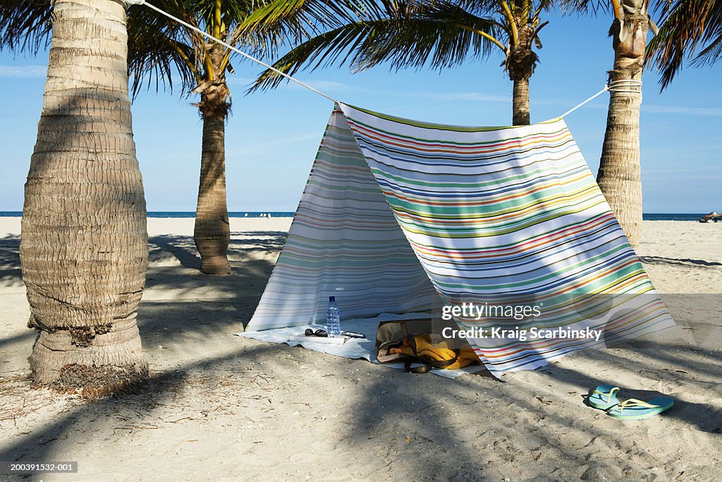 Ttent on beach