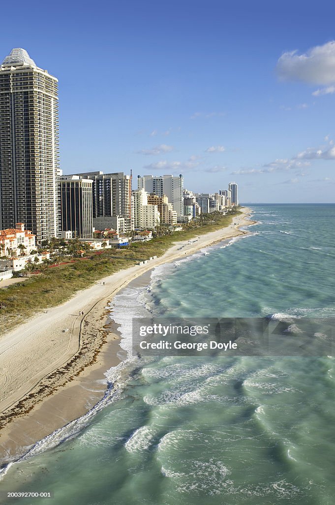 USA, Florida, Miami, Miami Beach, aerial view