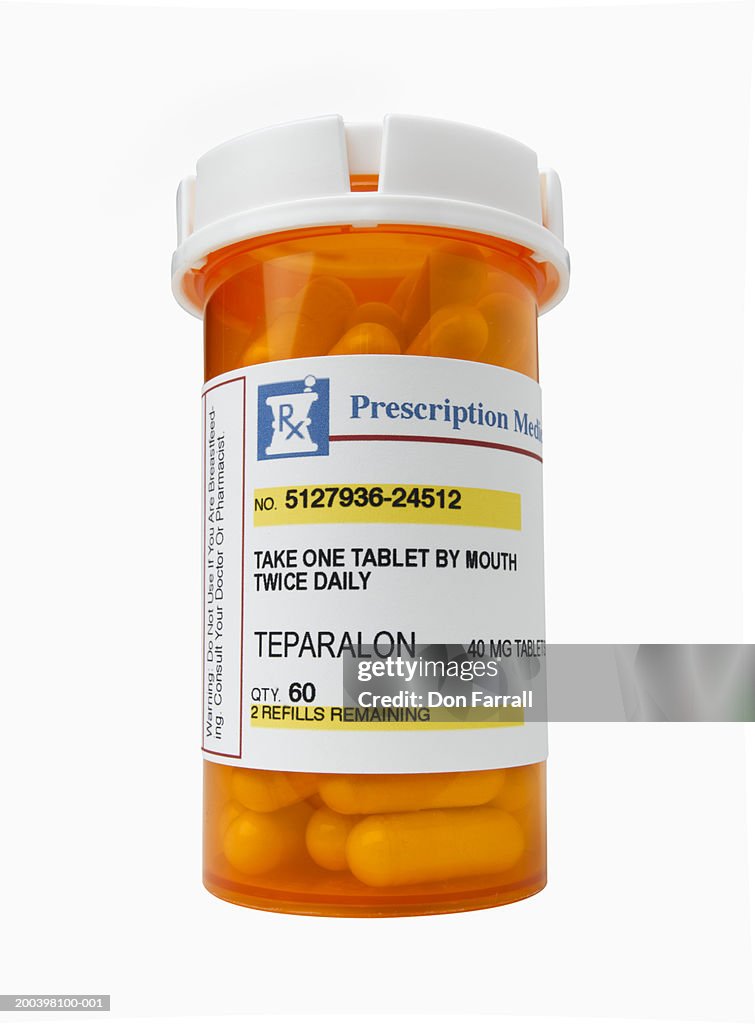 Rx 110 Prescripto Rx Bottle