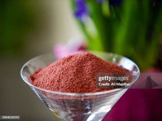 sumac powder - kurdish new year stock pictures, royalty-free photos & images