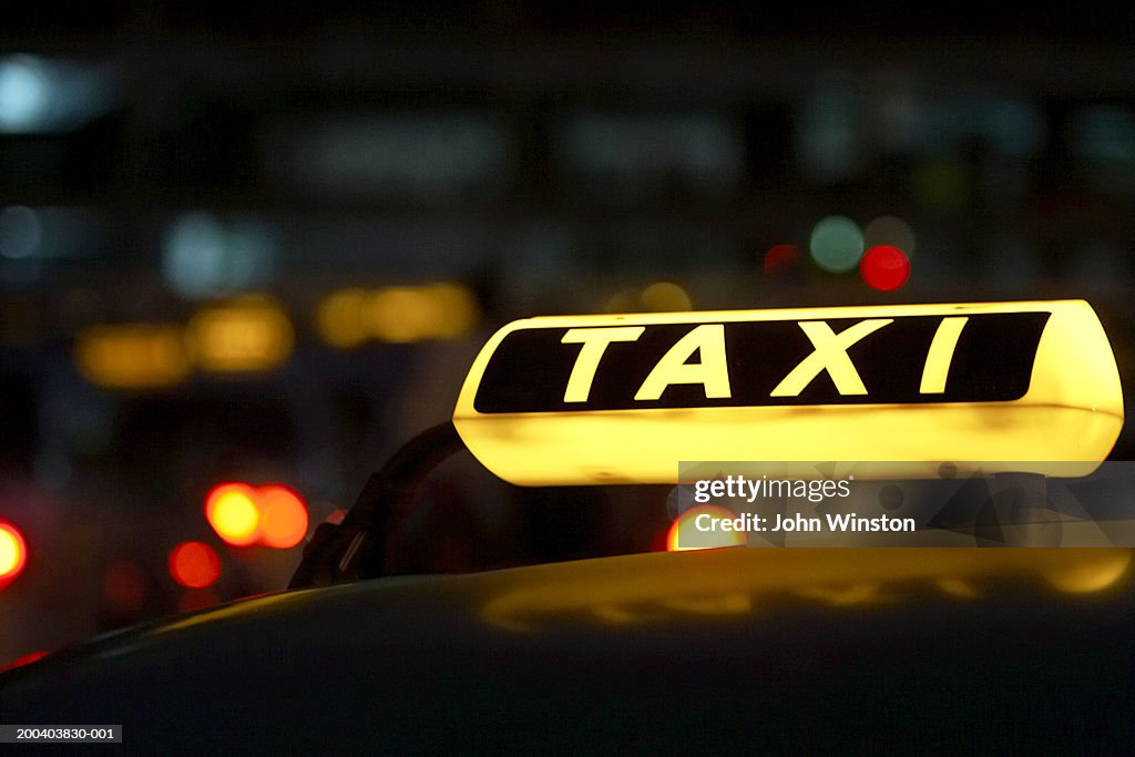 Illuminated taxi