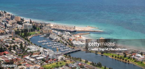 australian coastal suburb. - bay adelaide stock pictures, royalty-free photos & images