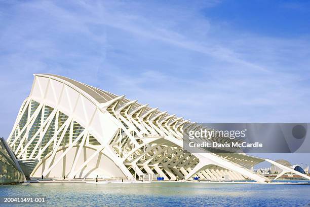 spain, valencia, the city of arts and sciences, designed by santiago calatrava and felix candela, - wt1 stock pictures, royalty-free photos & images