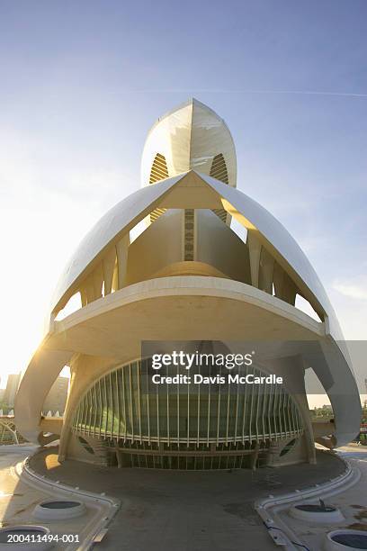 spain, valencia, the city of arts and sciences, designed by santiago calatrava and felix candela, - wt1 stock pictures, royalty-free photos & images