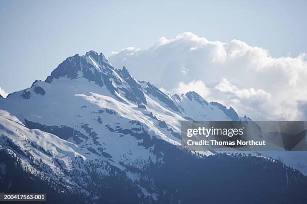 canada, british columbia, whistler, blackcomb mountain - blackcomb mountain stock pictures, royalty-free photos & images