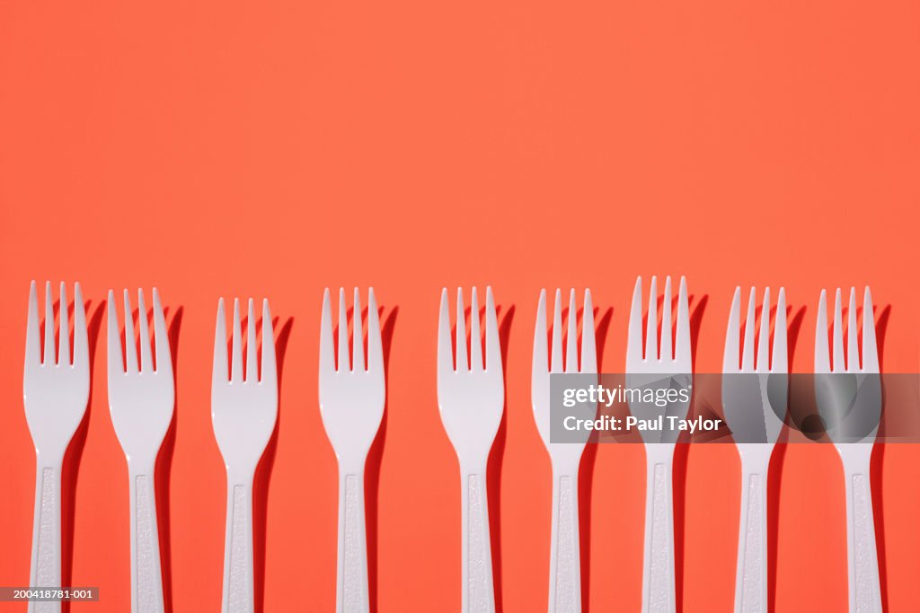 Plastic forks