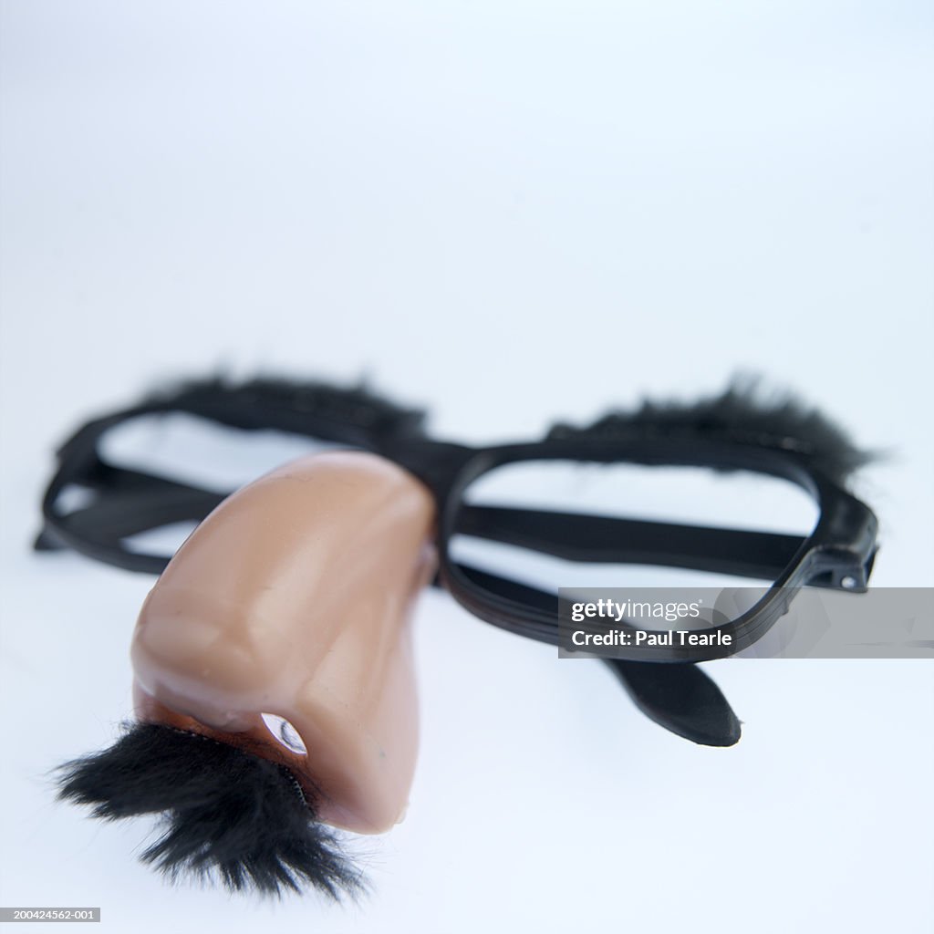 Grocho Mask Groucho Marx Mask Close Up High-Res Stock Photo - Getty Images