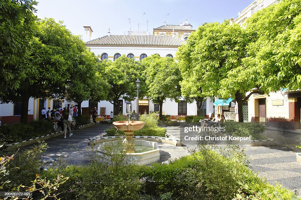 Spain, Andalucia, Seville, Plaza de San Francisco