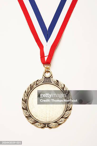 medal - second place fotografías e imágenes de stock