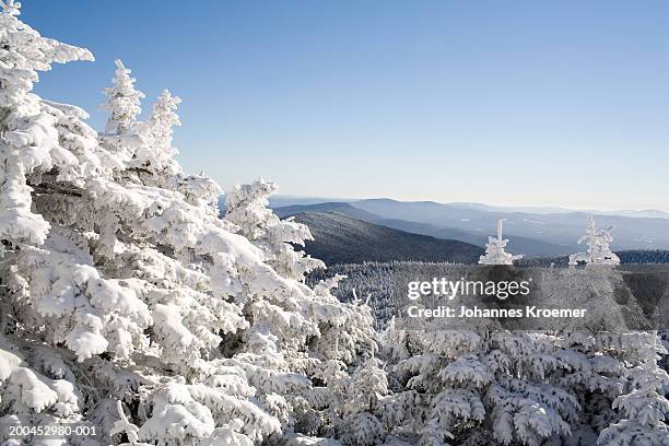 usa, vermont, killington, landscape, winter - vermont stock-fotos und bilder