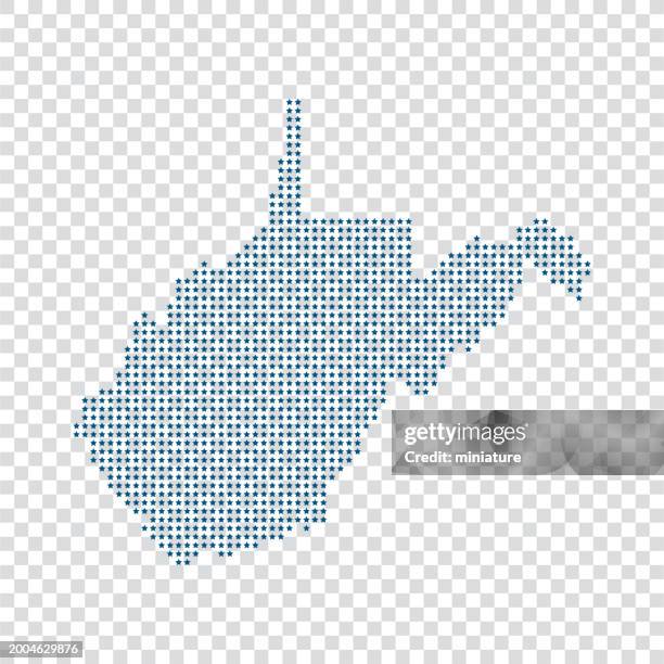 90 West Virginia State Outline High Res Illustrations - Getty Images