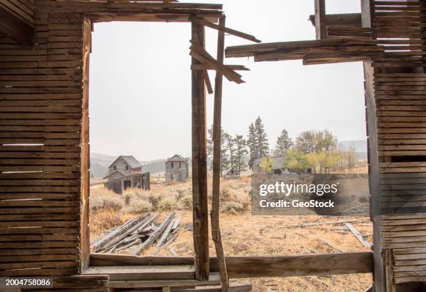 ghost town - ghost town stock pictures, royalty-free photos & images