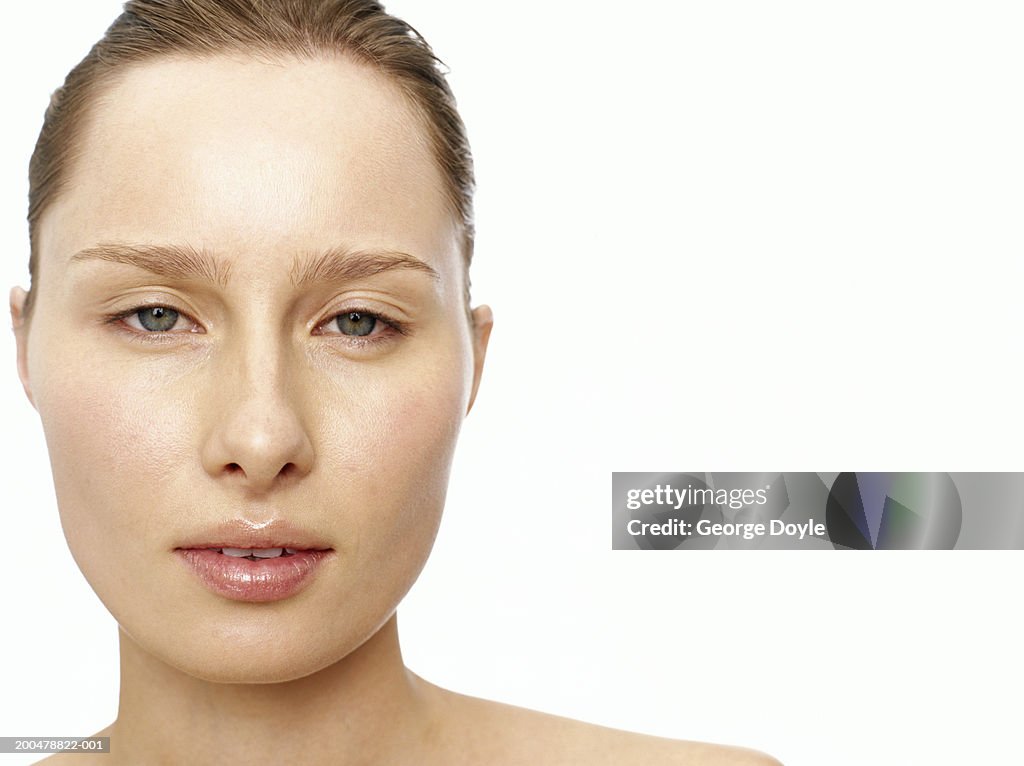 Young woman, portrait, close-up