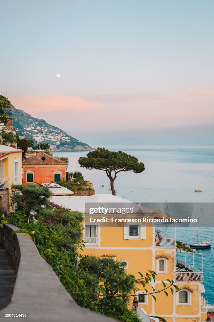 Positano, Amalfi Coast, Campania, Sorrento, Italy.