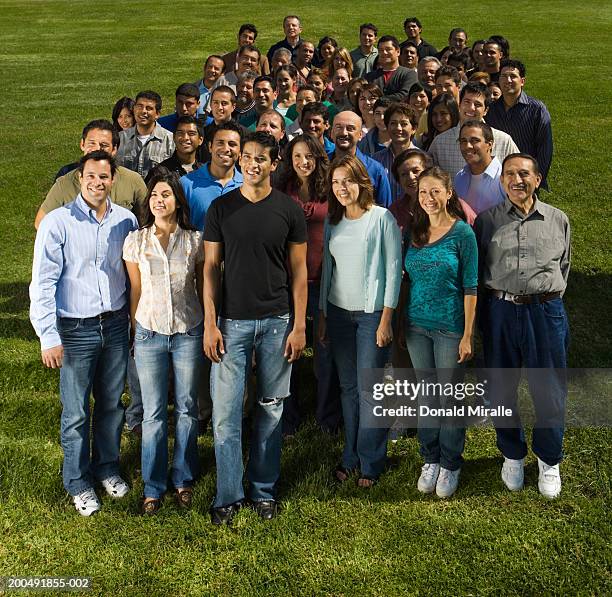 Large Group Large Group Of People Outside Photos and Premium High Res Pictures ...