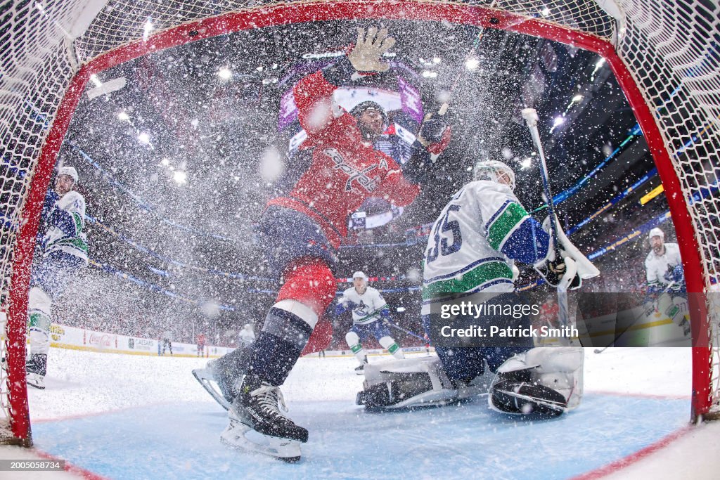 Vancouver Canucks v Washington Capitals