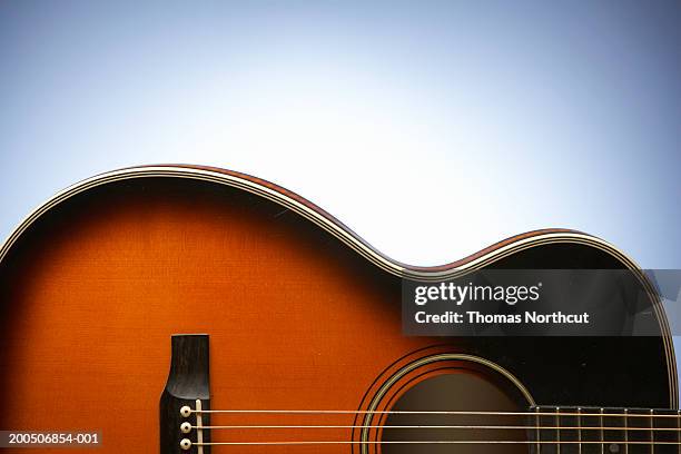 acoustic guitar - akustikgitarre stock-fotos und bilder