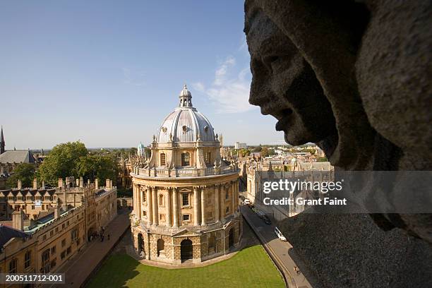 england, oxfordshire, oxford university, radcliffe camera - oxford university stock pictures, royalty-free photos & images