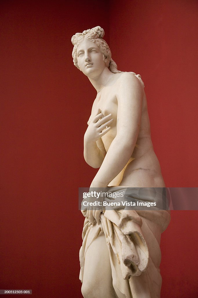 Greece, Athens, National Museum of Archaeology, statue of Aphrodite