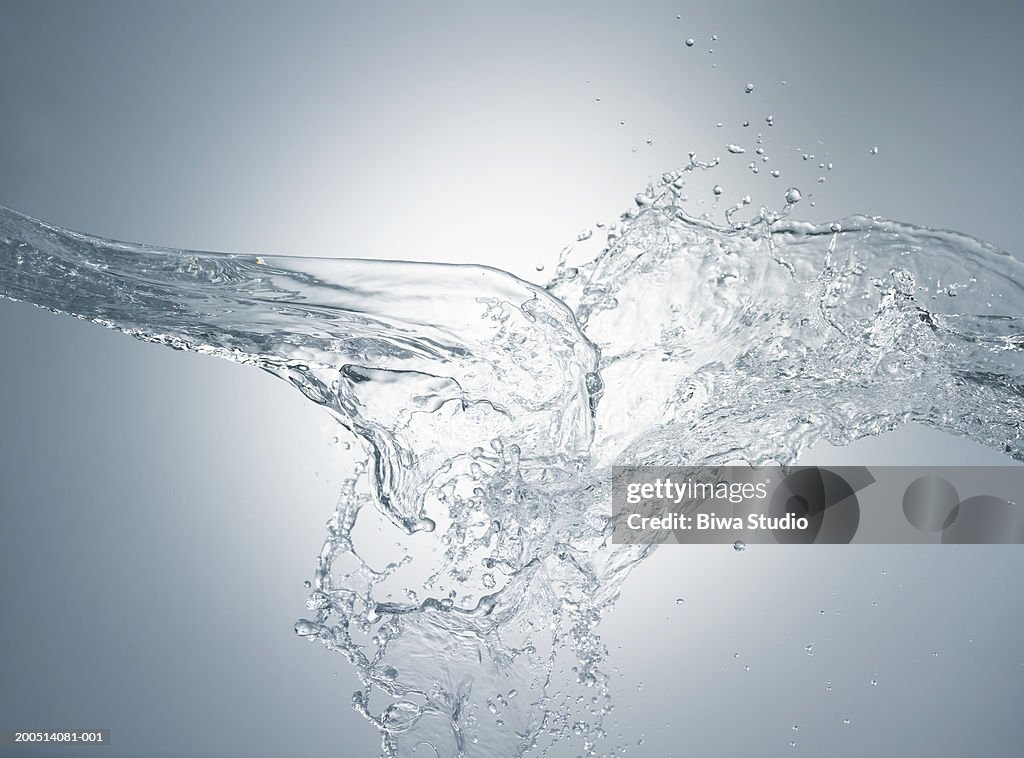 Splash of water, close-up